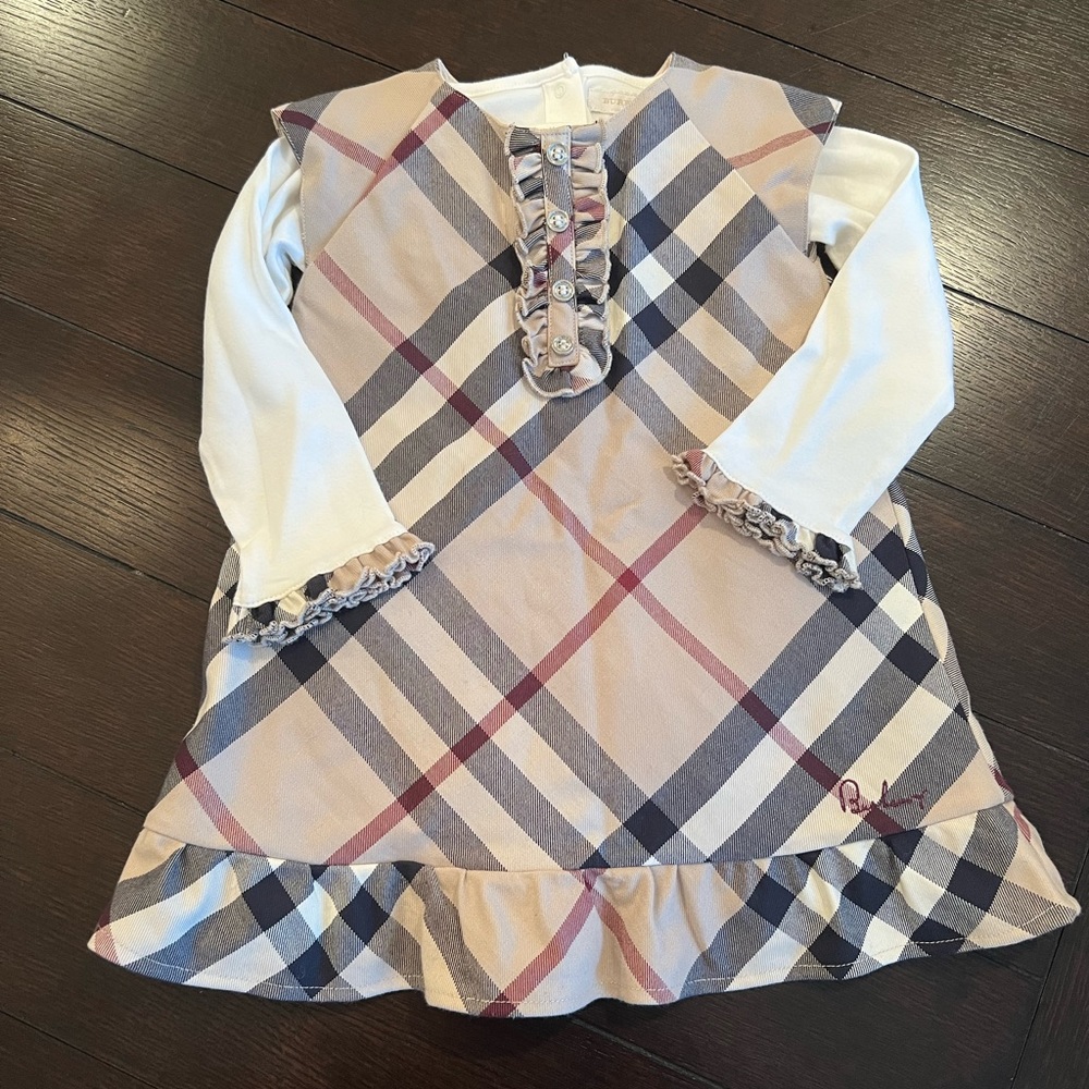 Burberry Baby Jumper and Bodysuit size 18M